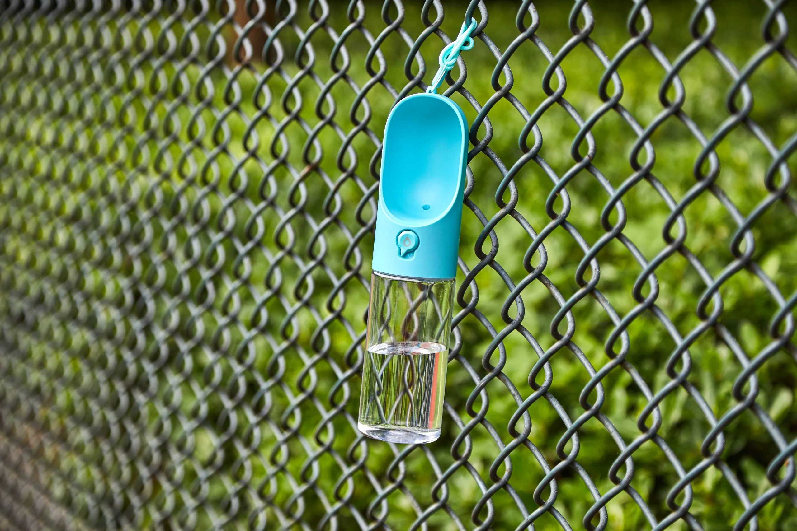 400ml Pet Water Bottle - Blue