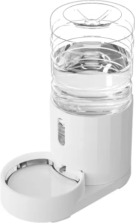 4L Pet Water Dispenser, Unplugged Automatic Gravity Water Dispenser, Easy to Clean, Safe for Pets Cats