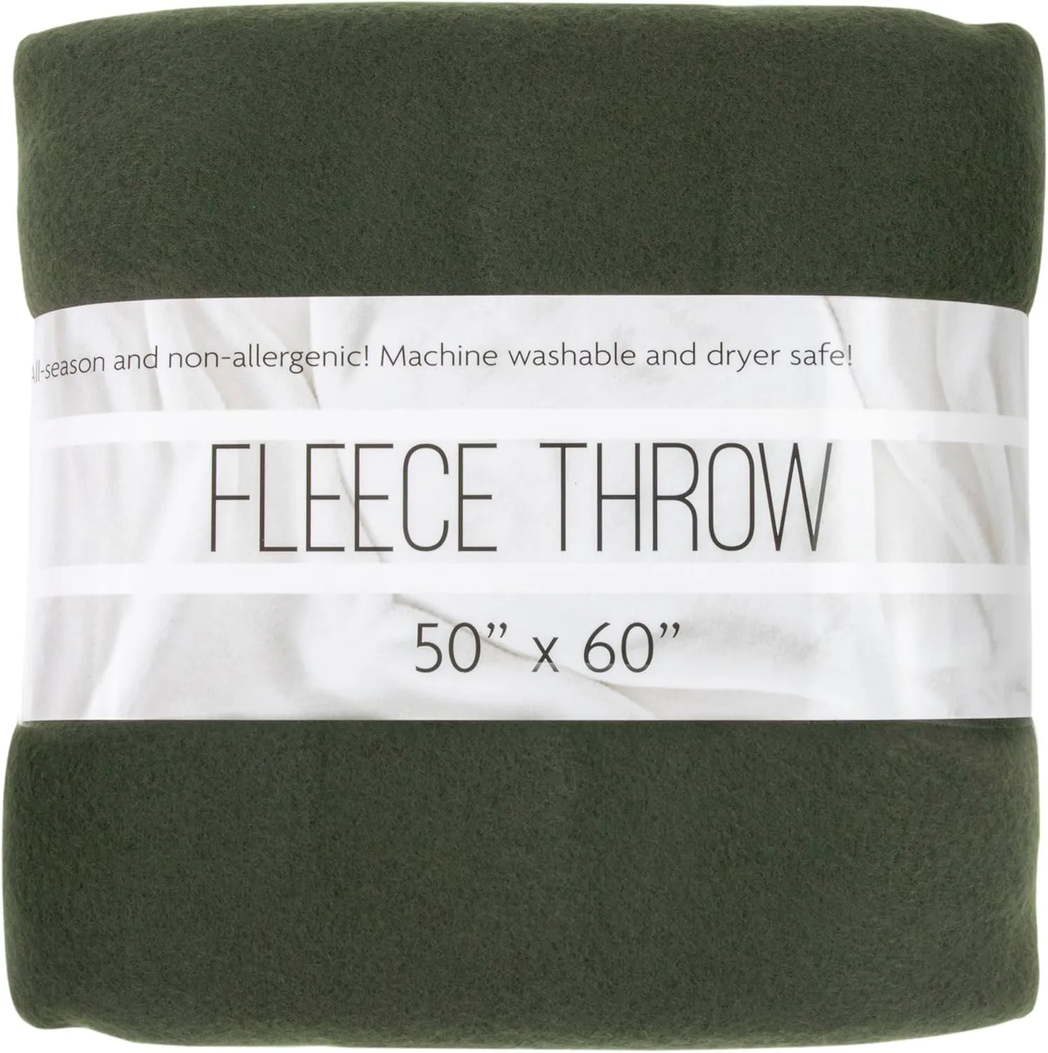 50x60 Throw Blankets, Ultra Soft Hypoallergenic Fleece Throw Blanket for Livingroom, Couch, Chair, Bed