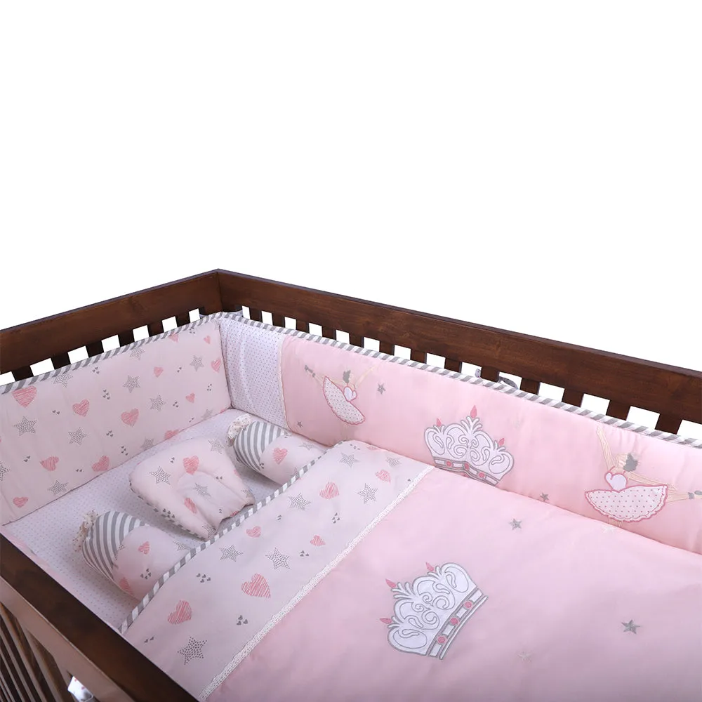 Abracadabra 6 Piece Cot Bedding Set - Ballerina