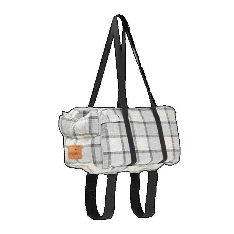 Anniepaw 2-in-1 Portable Dog Car Seat & Kennel with Safety Strap