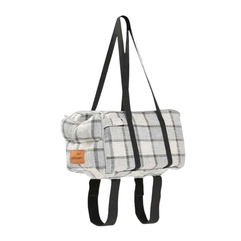 Anniepaw 2-in-1 Portable Dog Car Seat & Kennel with Safety Strap