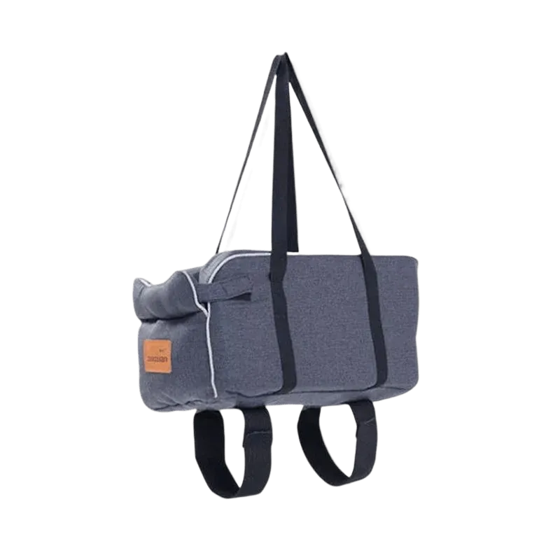 Anniepaw 2-in-1 Portable Dog Car Seat & Kennel with Safety Strap
