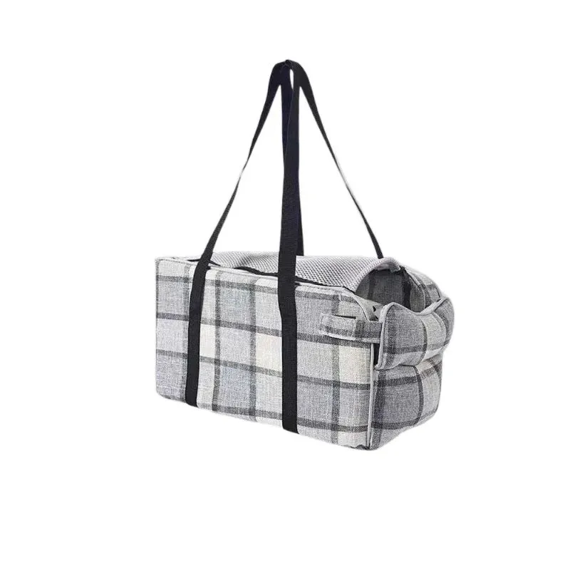 Anniepaw 2-in-1 Portable Dog Car Seat & Kennel with Safety Strap