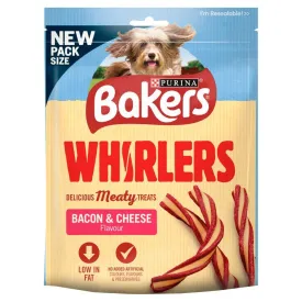 Bakers Whirlers Dog Treats Bacon & Cheese | 130G