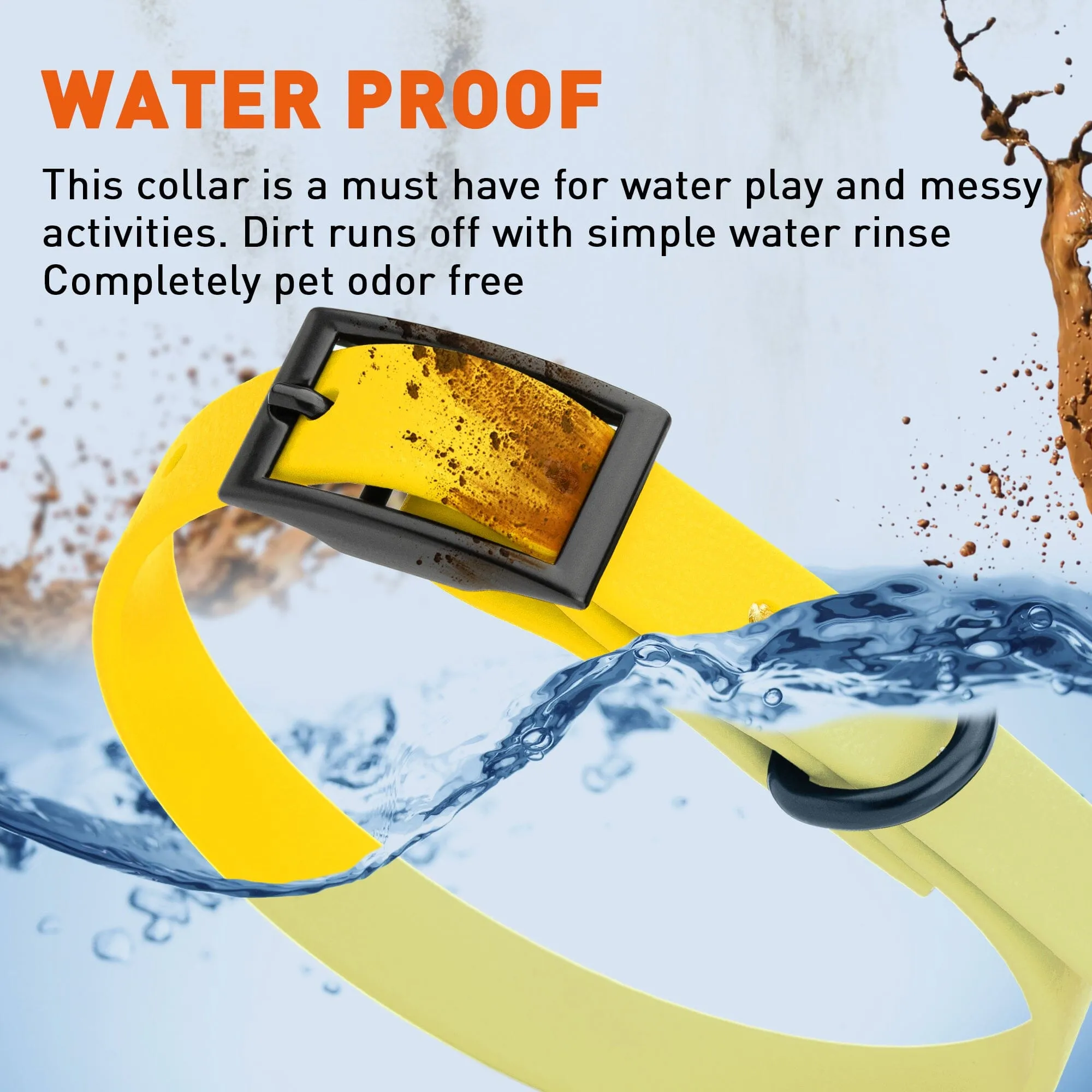 Biothane Waterproof Collar - X-Small (9 to 12 inches)