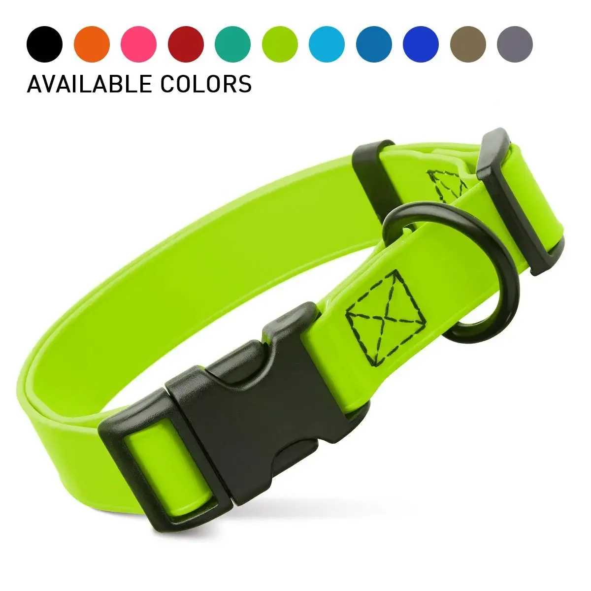 Biothane Waterproof Dog Collar - Quick Release Buckle