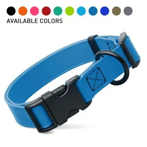 Biothane Waterproof Dog Collar - Quick Release Buckle