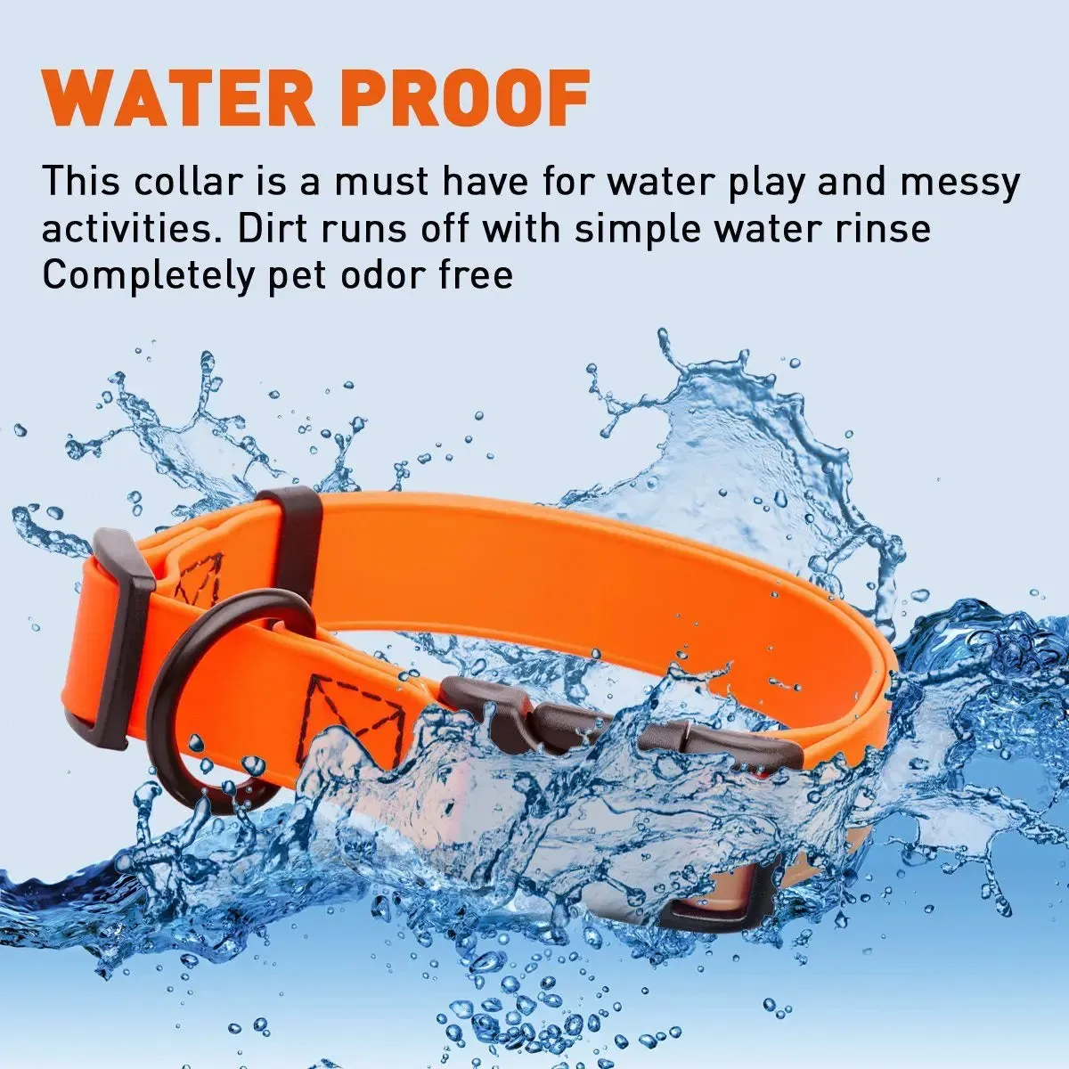 Biothane Waterproof Dog Collar - Quick Release Buckle