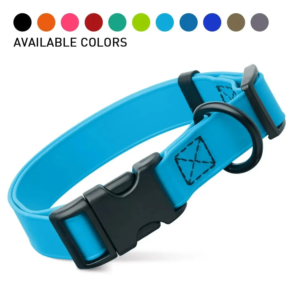 Biothane Waterproof Dog Collar - Quick Release Buckle