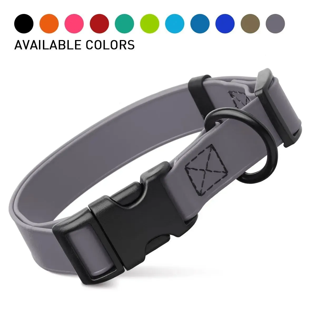 Biothane Waterproof Dog Collar - Quick Release Buckle