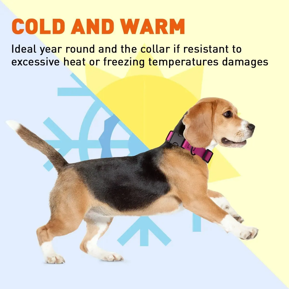 Biothane Waterproof Dog Collar - Quick Release Buckle