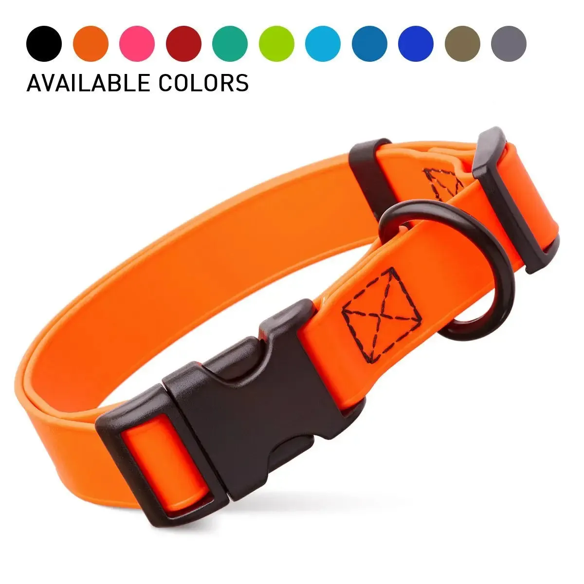 Biothane Waterproof Dog Collar - Quick Release Buckle
