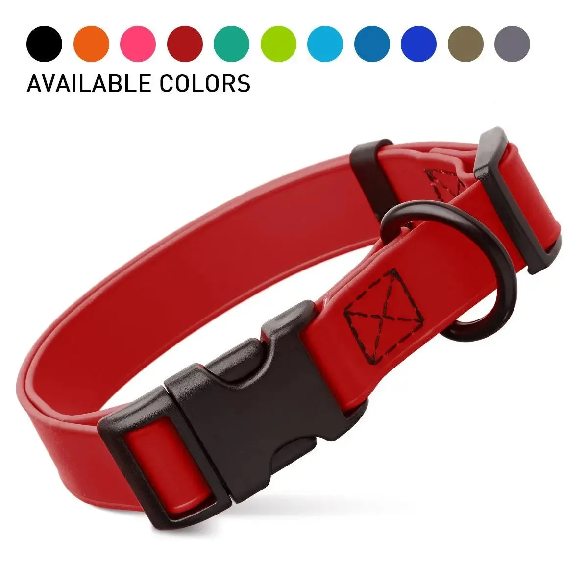 Biothane Waterproof Dog Collar - Quick Release Buckle