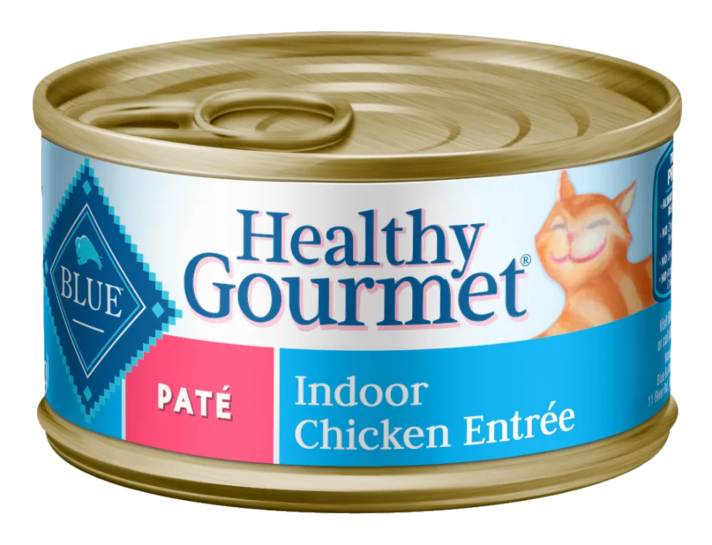 Blue Buffalo Healthy Gourmet Adult Indoor Chicken Entree Canned Cat Food