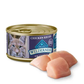 Blue Buffalo Wilderness Chicken Recipe Canned Kitten Food 3oz
