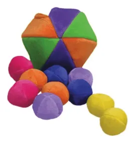 Bright Bag O Balls - Interactive Plush Dog Toy by Loopies