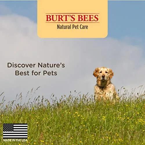 Burt's Bees For Cats Natural Dander Reducing Wipes | Kitten and Cat Wipes For Grooming, 50 Count