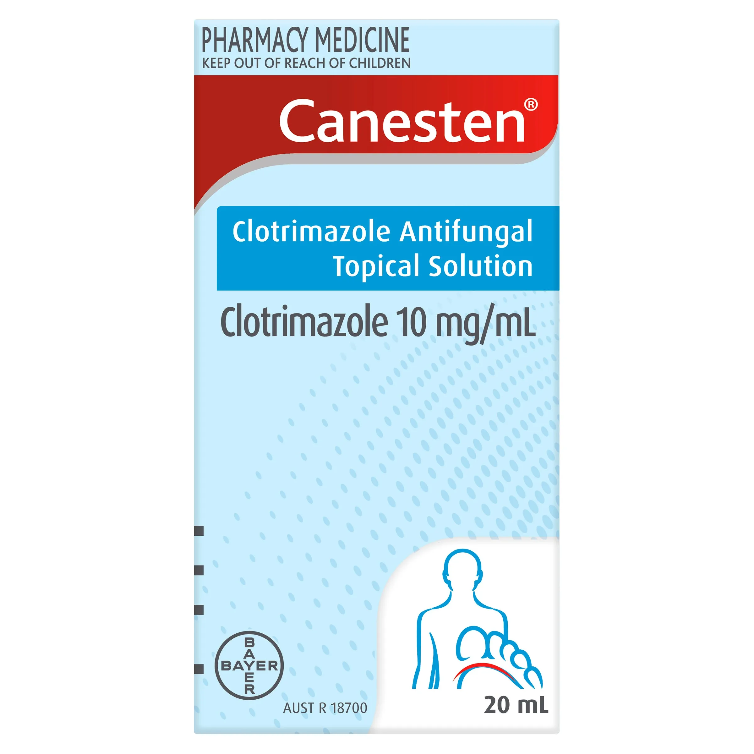 Canesten Anti-fungal Topical Solution 20mL