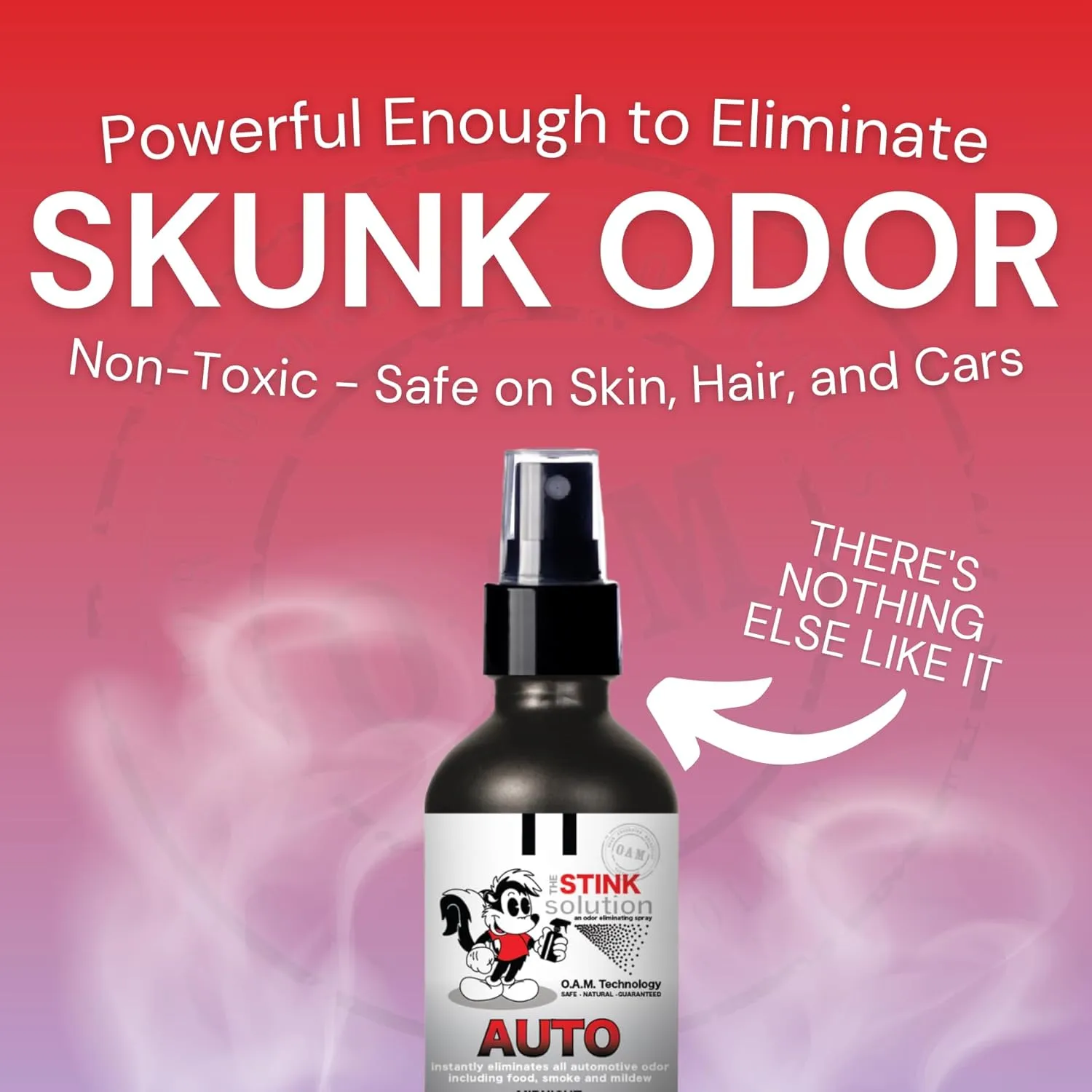 Car Deodorizer Odor Eliminator For Strong Odor: Quickly Banish Smoke, Pet, Food, Sweat, & Other Foul Smells! Safe Car Freshener for Seats & More! - 1 16 oz Bottle Coconut Mango
