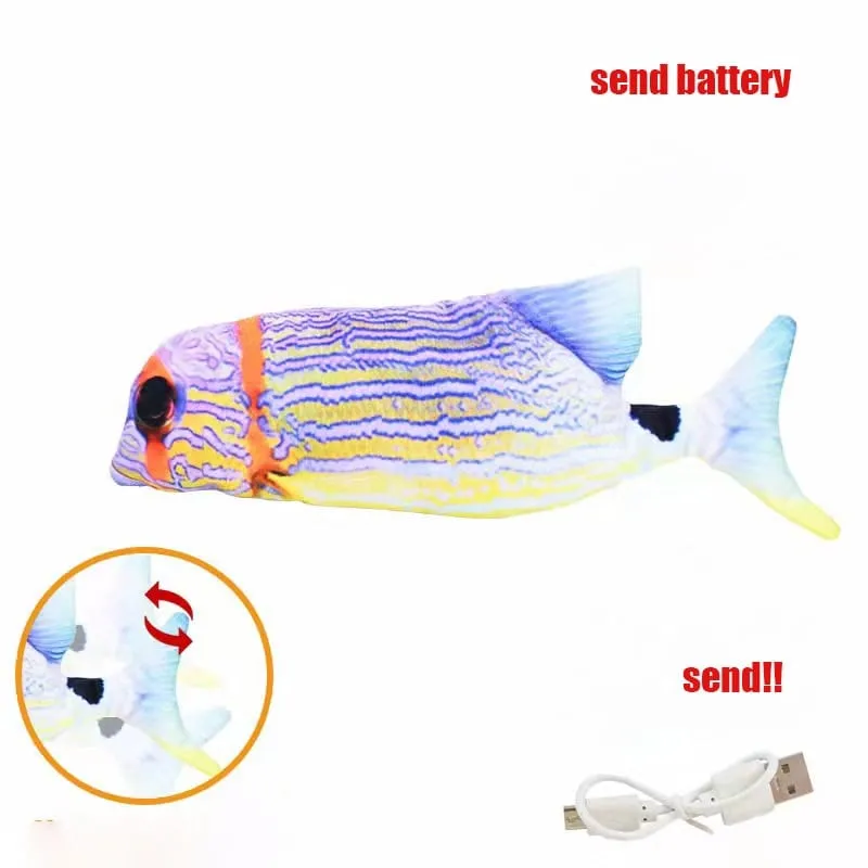 Cat Electric Fish Petting Toy