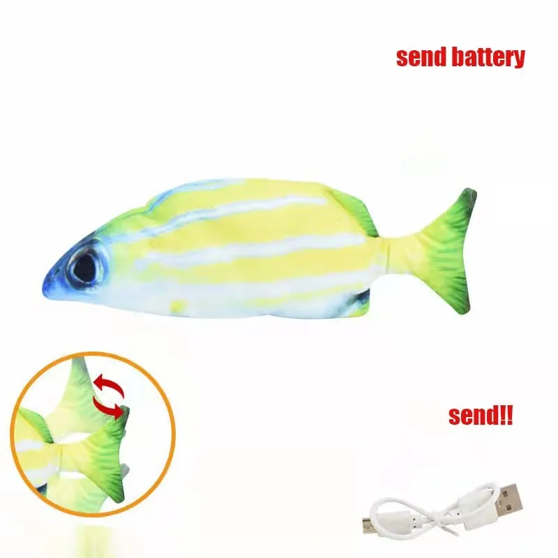 Cat Electric Fish Petting Toy