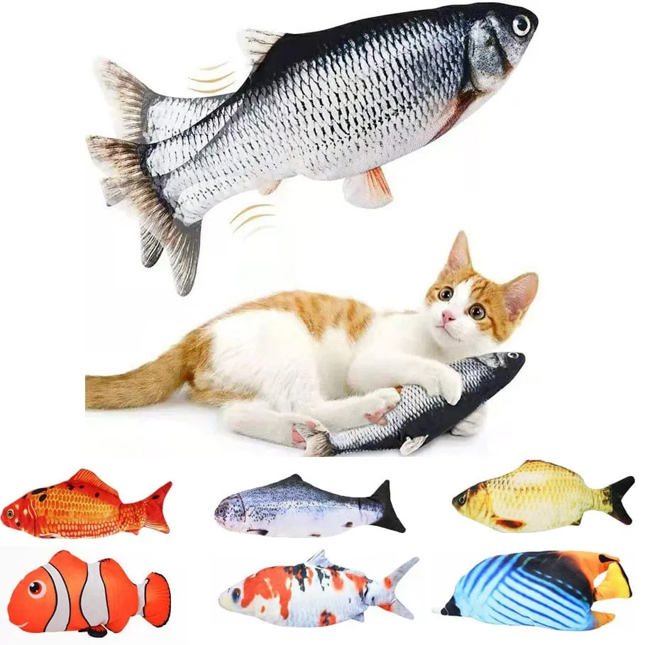 Cat Electric Fish Petting Toy