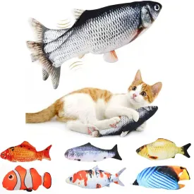 Cat Electric Fish Petting Toy