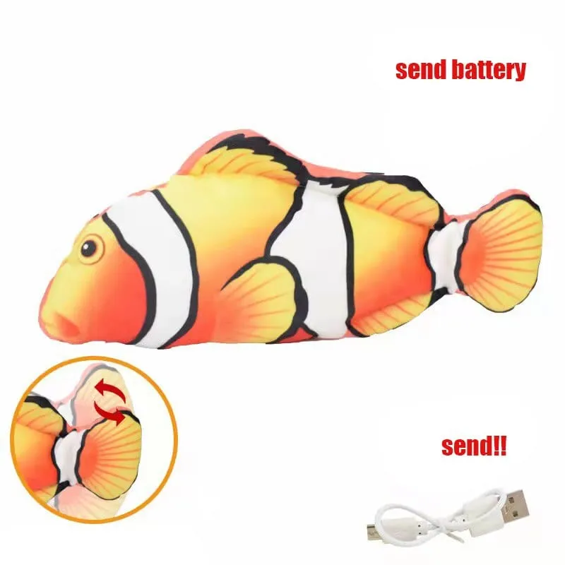 Cat Electric Fish Petting Toy