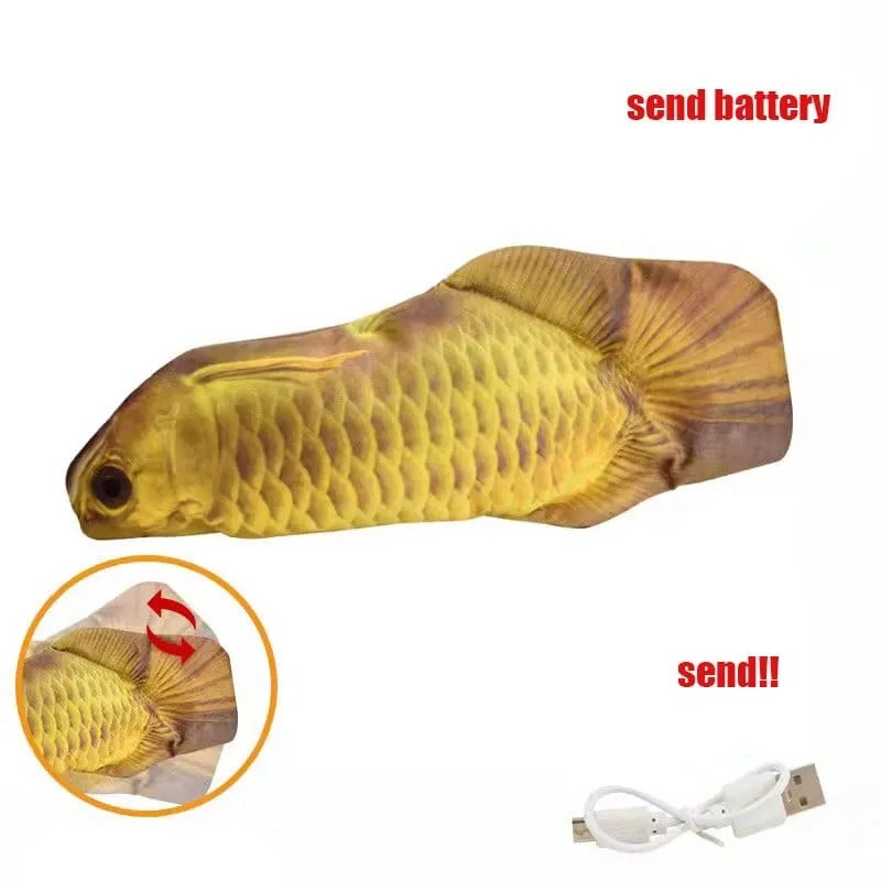 Cat Electric Fish Petting Toy