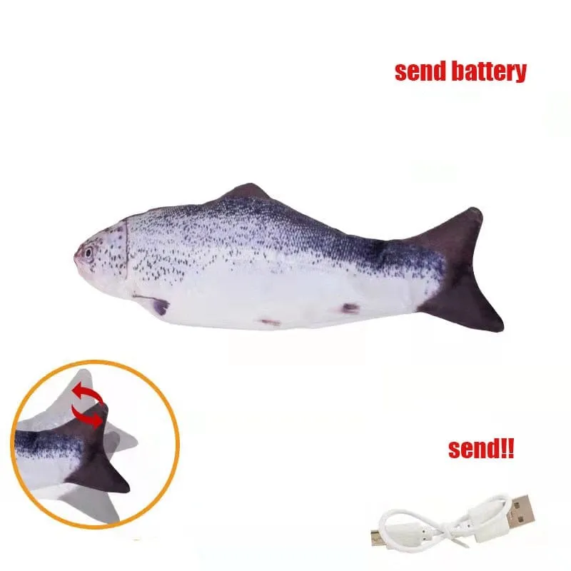 Cat Electric Fish Petting Toy