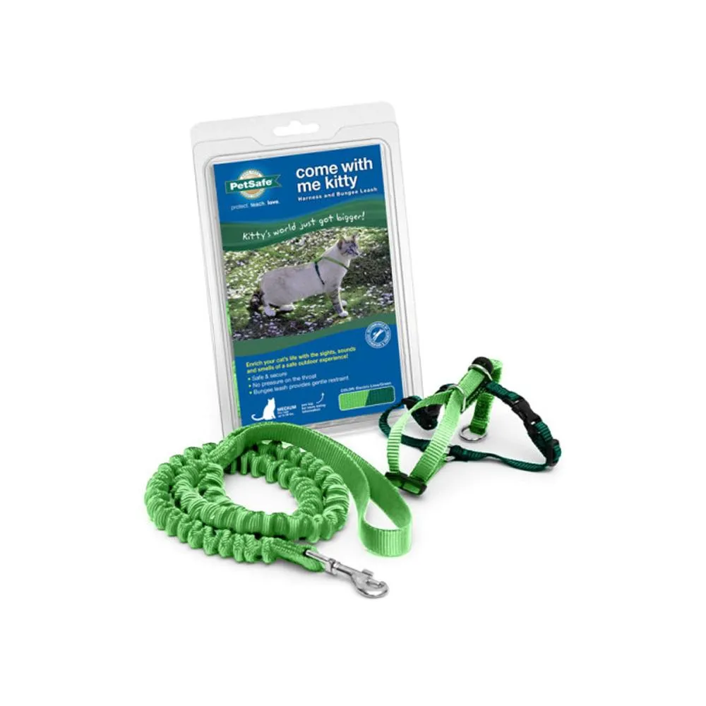 Come With Me Kitty Harness and Bungee Leash