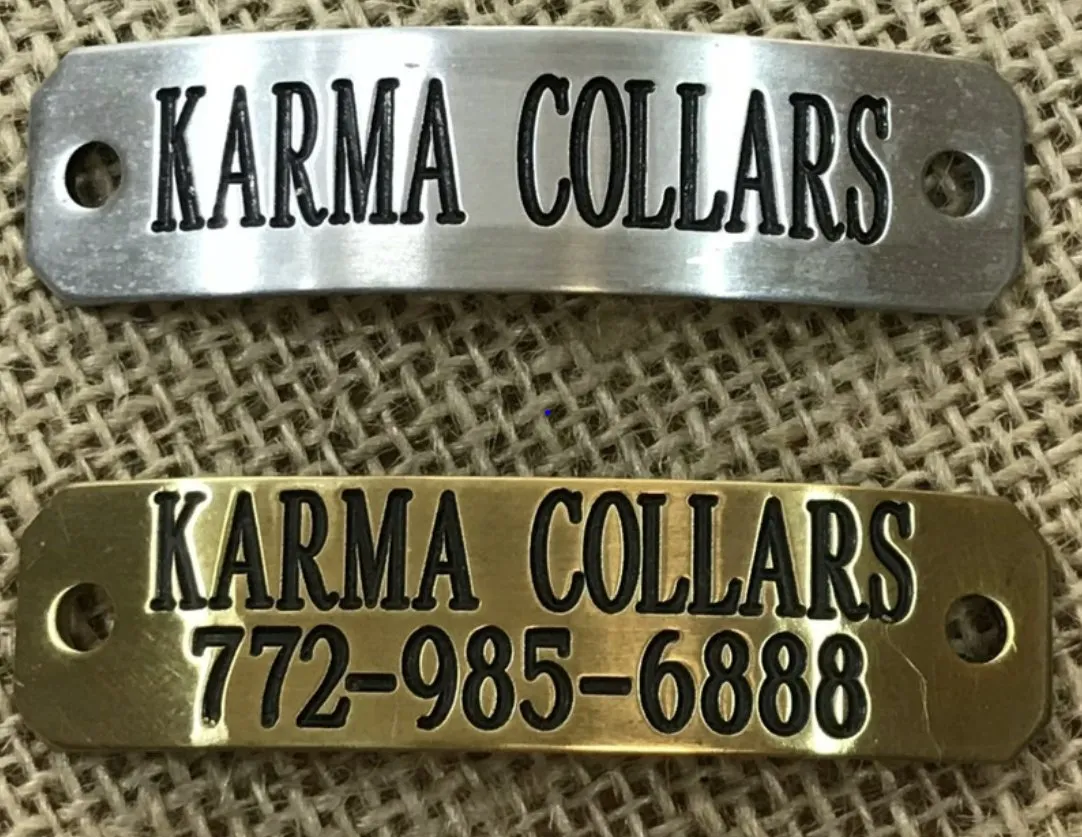 Custom Leather Dog Collar Bahia