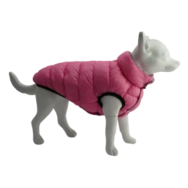 Dan & Sam - Reversible Puffer Jacket (Pink/Grey)