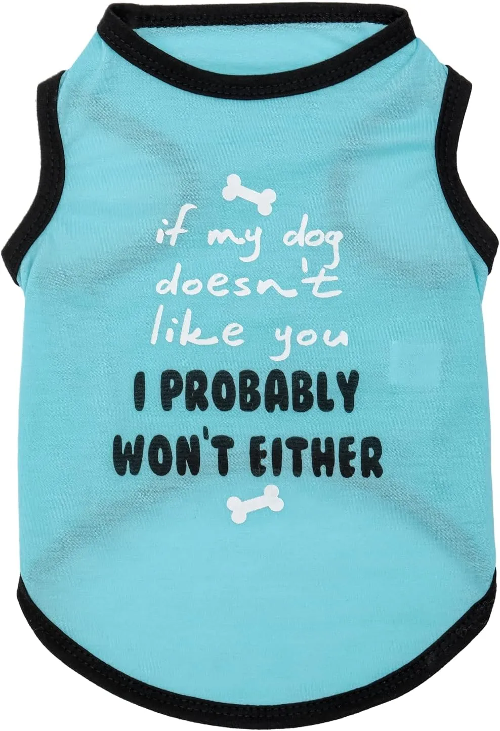 Dog Shirts Pet Printed Clothes with Funny Letters Summer Pet T Shirts Cool Puppy Shirts Breathable Dog Outfit Soft Dog Sweatshirt for Pet Dogs Cats (Large, Pattern-4)