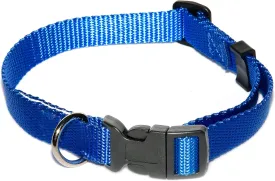 EMF Pet Collar  Durable Breathable Energy Harmonizer Tag Belt Charm for Cats, Dogs, Pets with Quick Snap Adjustable Buckle (Blue, Small 9 to 12)