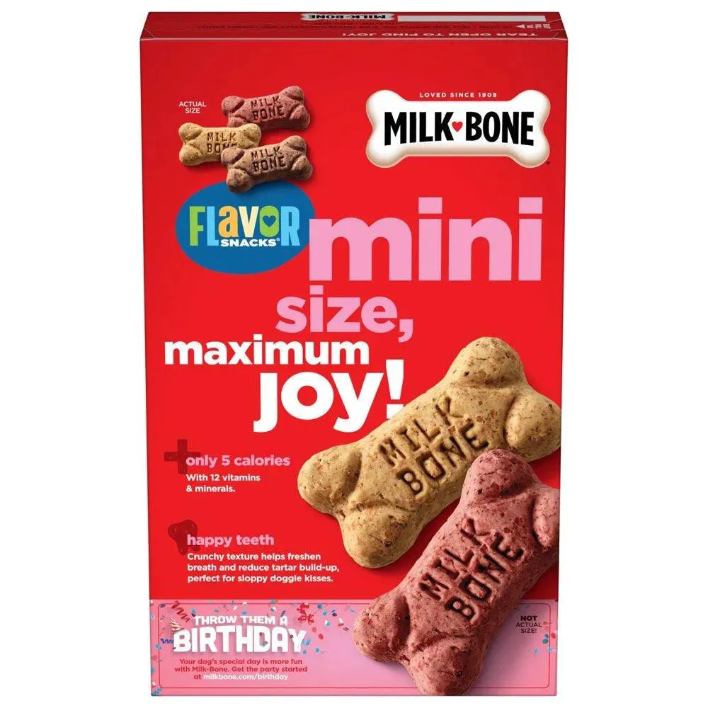 Flavor Snacks Mini Dog Biscuits 15 Oz