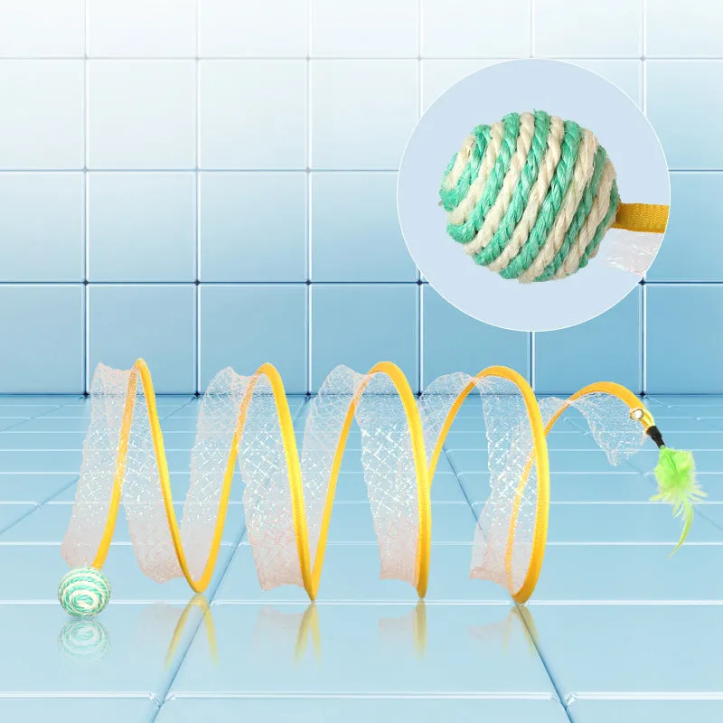 Folded Tunnel Interactive Cat Toys