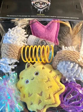 Furprize! Durian- purple, Assorted Catnip Infusion Toys