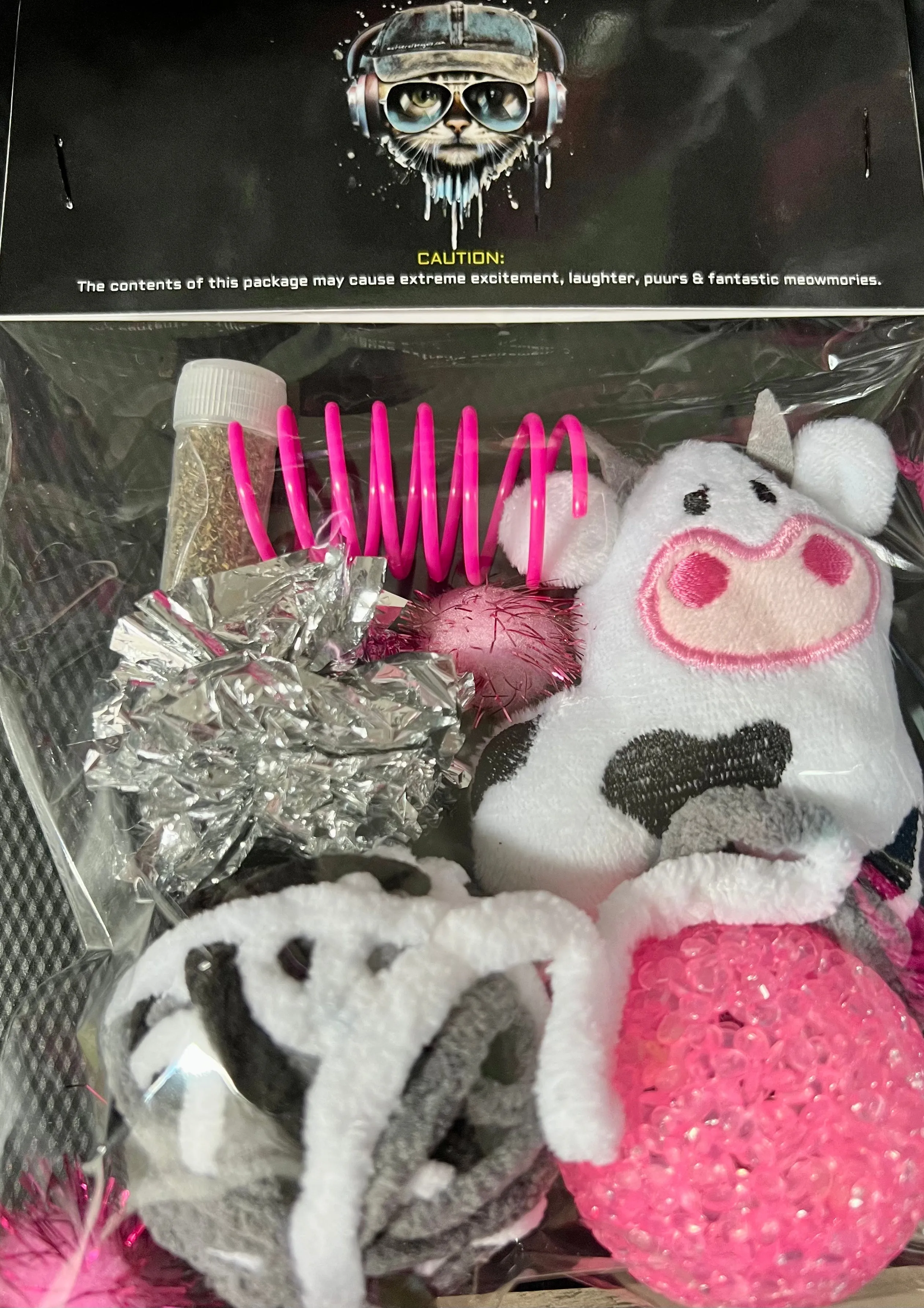 Furprize! Just Mooving along, Assorted Catnip Infusion Toys