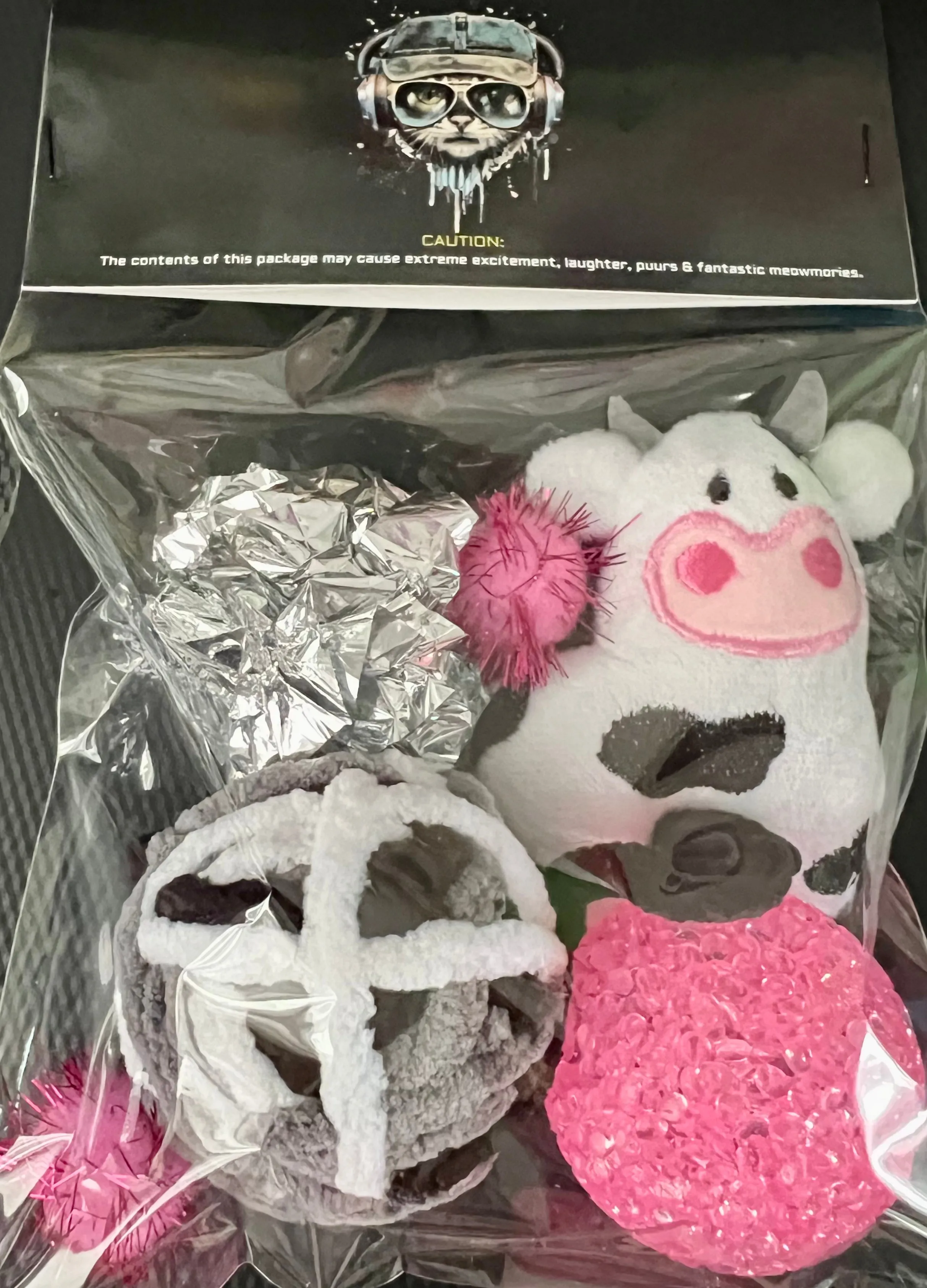 Furprize! Just Mooving along, Assorted Catnip Infusion Toys