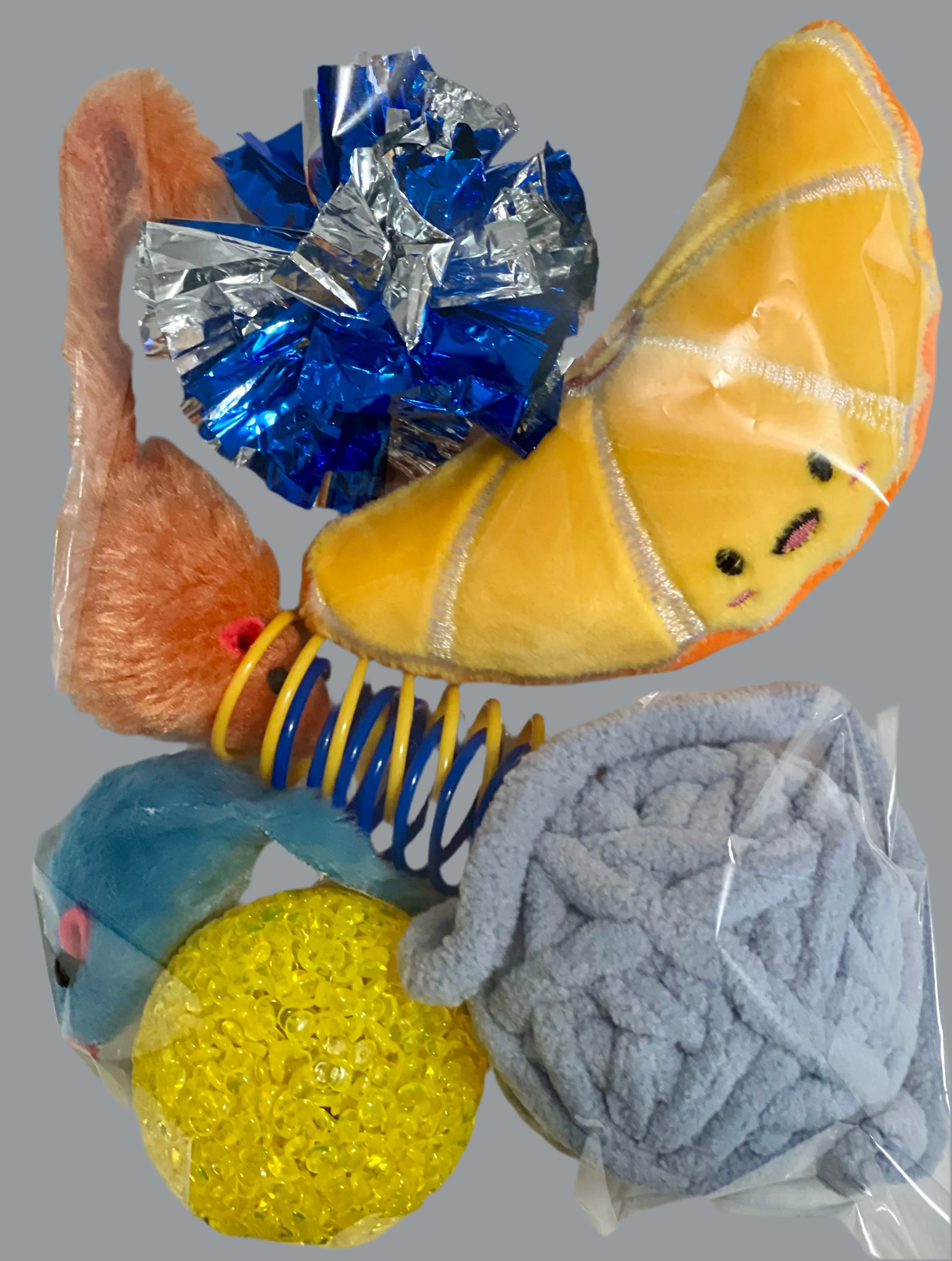Furprize! Nectarine,  Assorted Catnip Infusion Toys