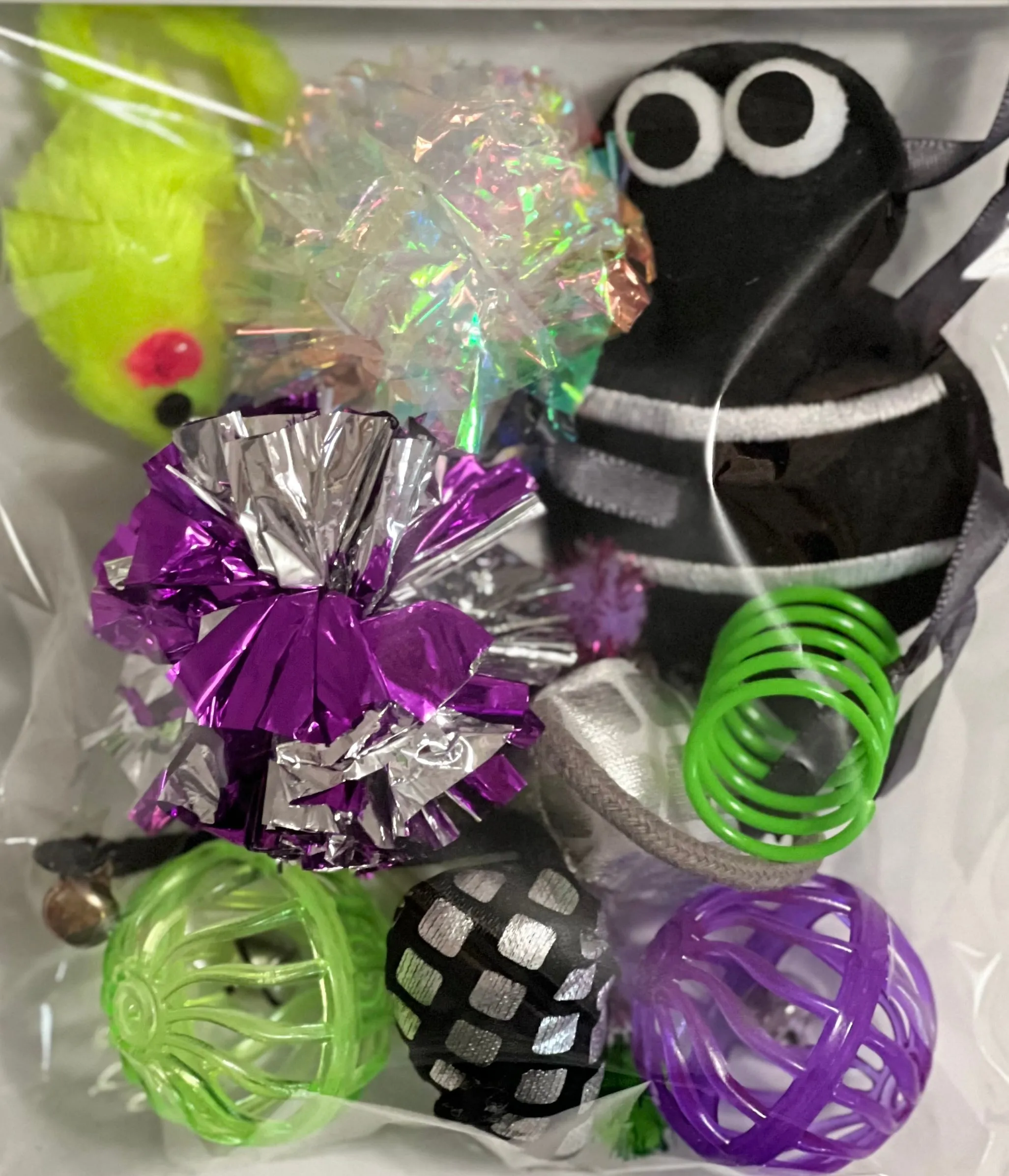 Furprize! Spider, Assorted Catnip Infusion Toys