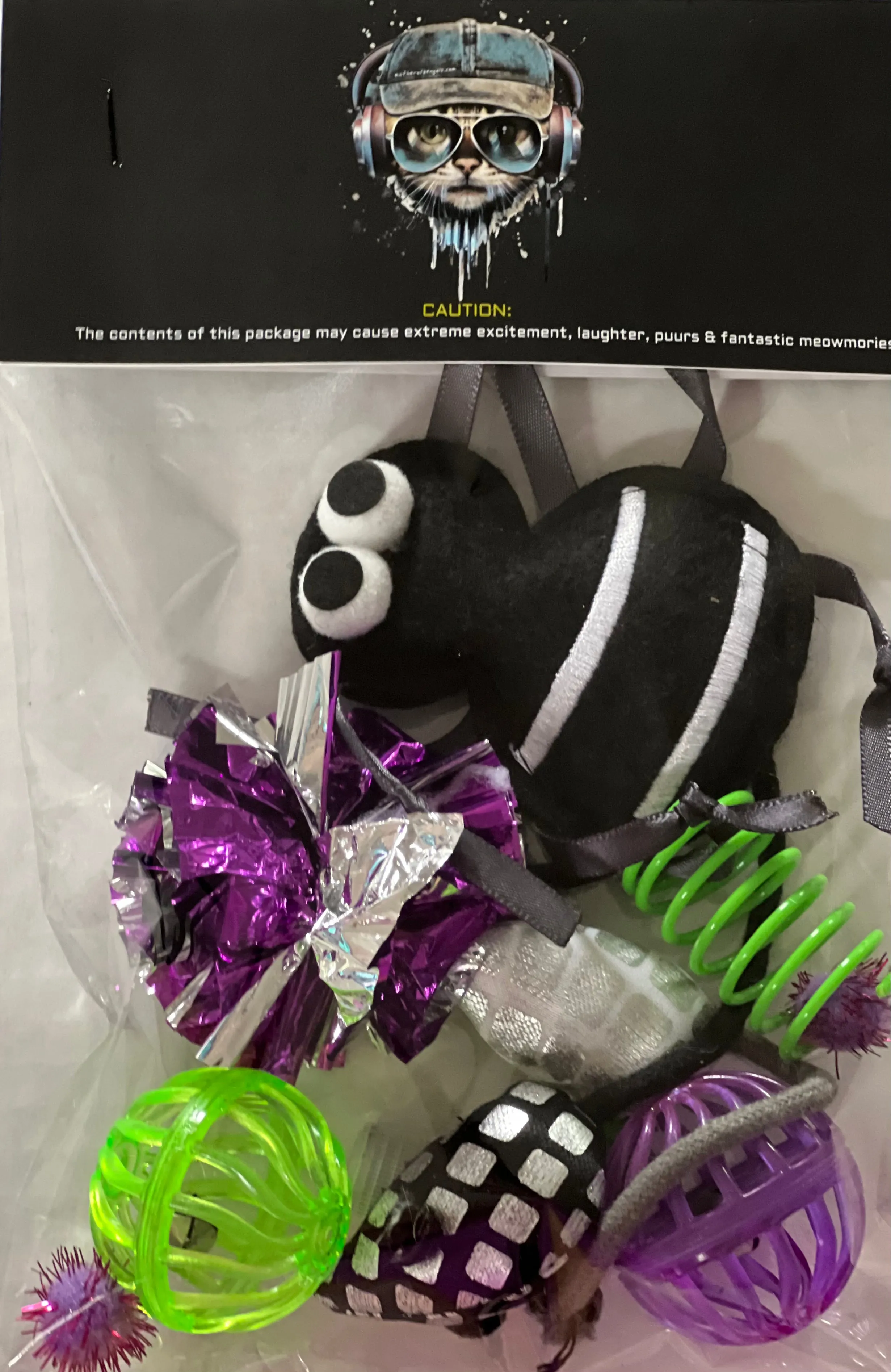 Furprize! Spider, Assorted Catnip Infusion Toys