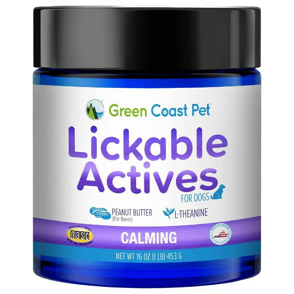 Green Coast Pet Lickable Actives Calming for Dogs (16 oz)