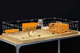 GuineaLoft Acrylic Cage (Model-A) - Large 4x2ft Open Cage for Guinea Pigs, Bunnies, Quails, Hedgehogs, Roaming Small Animals, DIY Extendable - Visit The Guinea Loft Store to See It All