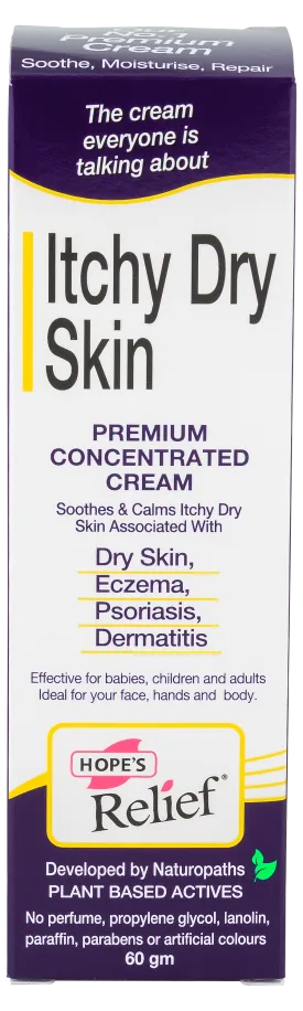 Hopes Relief Itchy Dry Skin Therapeutic Cream 60g