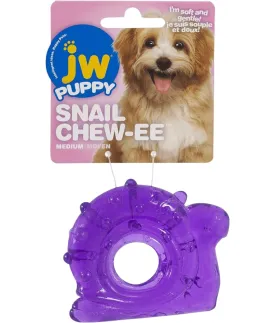 JW Snail Teether Puppy Toy