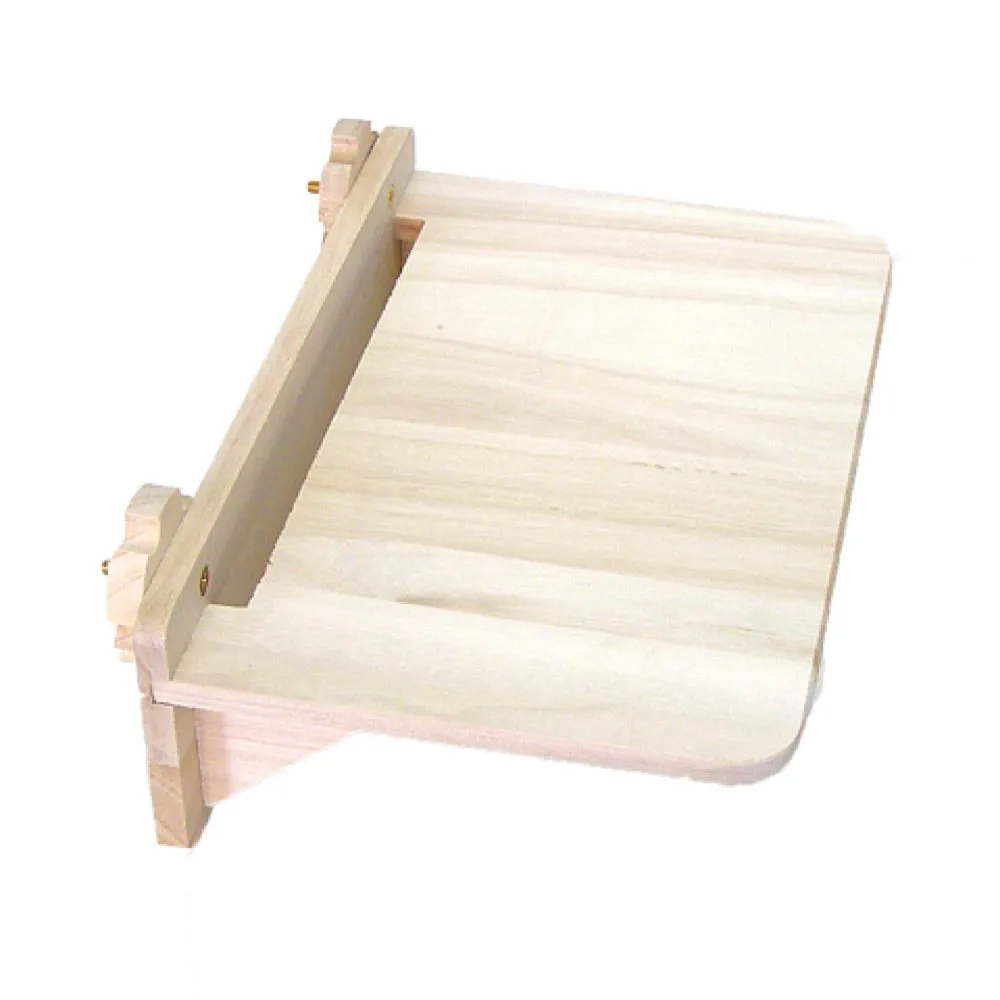 Marukan Natural Wood Cage Step For Rabbits & Chinchillas