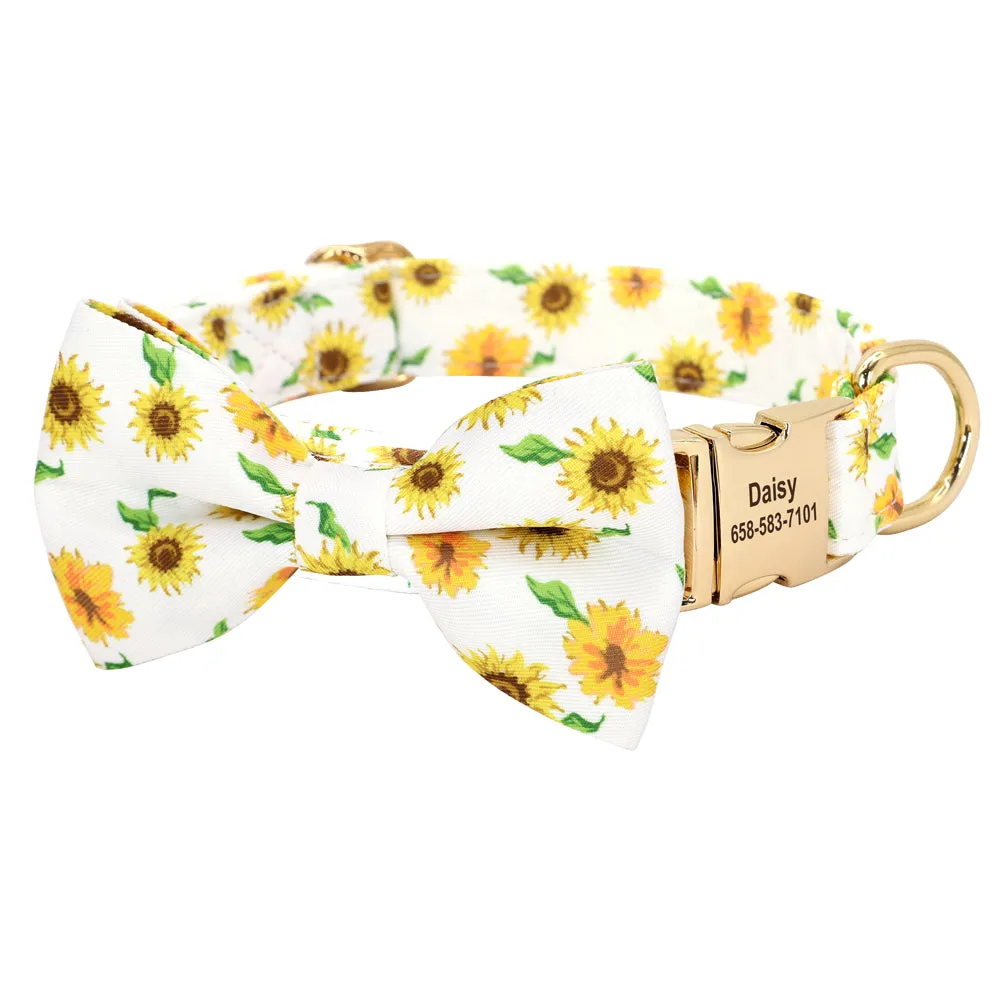 Multidesign Bowtie Dog Collar: Personalized Accessory in multiple colors